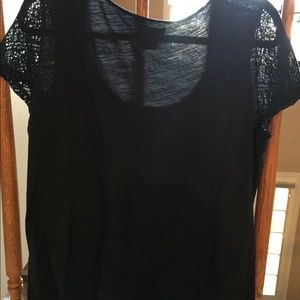 💫🌟🌞❤️LUCKY Brand Navy blue crochet top⭐️💥💖🌟